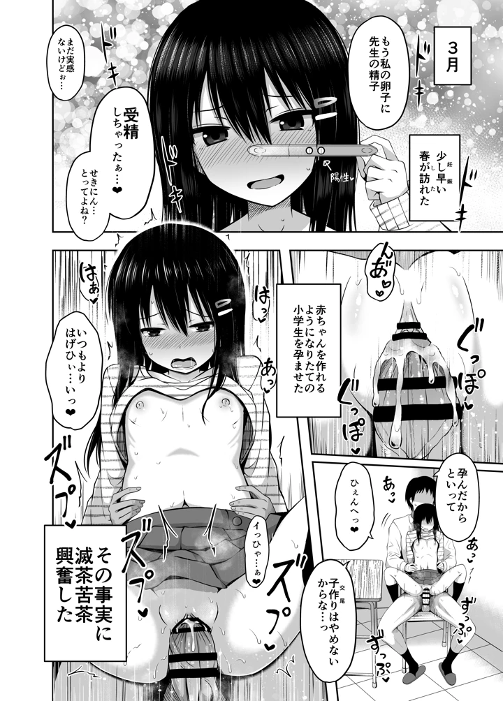 （同人誌）　［んつぁてぃむん　（遊来りん）］　小◯生で妊娠して赤ちゃん産んじゃいました　総集編　［DL版］ 24ページ