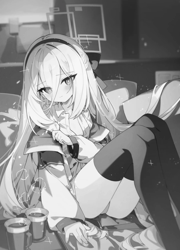 （C108）　［Nostalgic　Color　（春日いづれ）］　スロウ・メロウ・ドリップ　（ブルーアーカイブ）　［DL版］ 2ページ