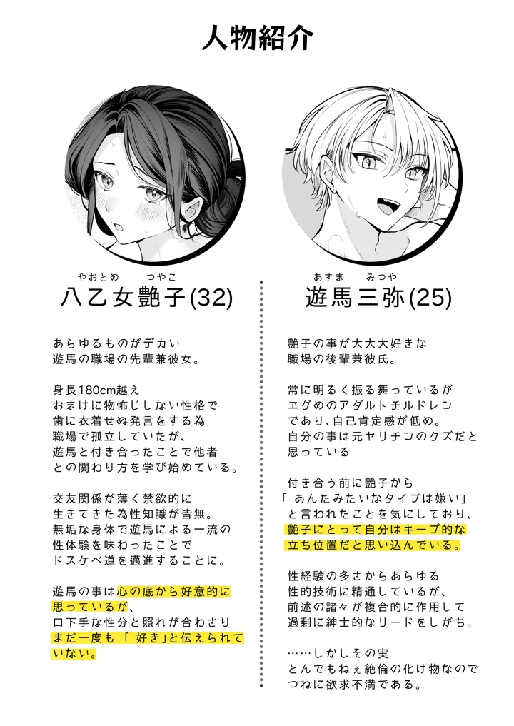 （同人誌）　［まろ茶庵　（ゆなまろ）］　酔ったカノジョがヤバすぎる!～朝まで理性ぶっとびあまとろえっち～　（オリジナル）　［DL版］ 4ページ
