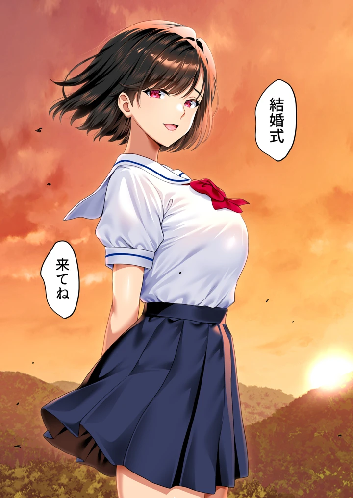 （同人誌）　［焼酎MAC　（ほずみけんじ）］　空蝉の唄～幼馴染の人妻女将と、年に一度の逢瀬～　（オリジナル）　［DL版］ 12ページ
