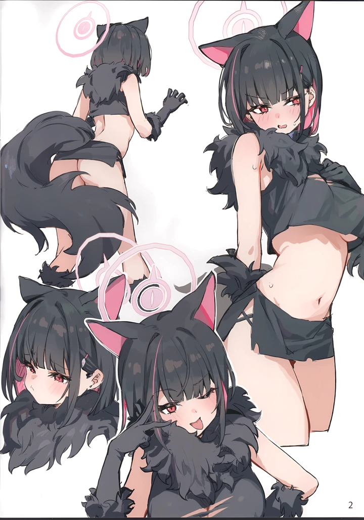 （C106）　［みけねこ　（simao）］　After　shcool　アフタ　一スク一ル　（ブルーアーカイブ） 3ページ