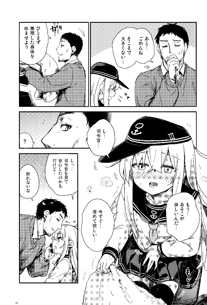（同人誌）　（C107）　［infinity　line　（三郷なな）］　信頼できる秘書艦の補強改修　（艦隊これくしょん　-艦これ-） 8ページ