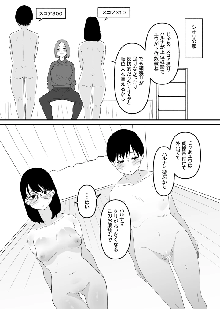 （同人誌）　［蜂蜂蜂］　カップル奴隷飼育　（オリジナル） 3ページ