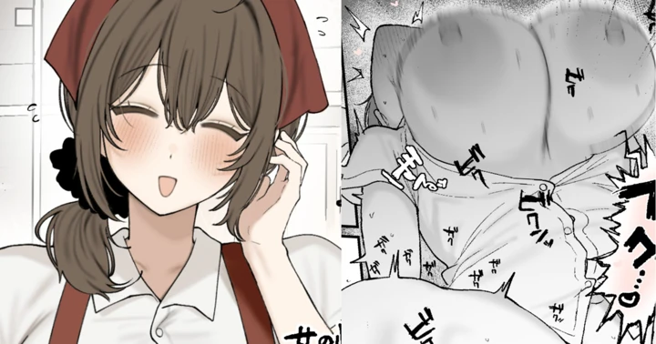 （同人誌）　［かわさき］　｢私おばさんだから～｣という予防線を張りつつ、抜群のプロポーションを持つ自慢の身体を武器にパート先の若いオスの精子を搾り取るパート主婦（36） 1ページ