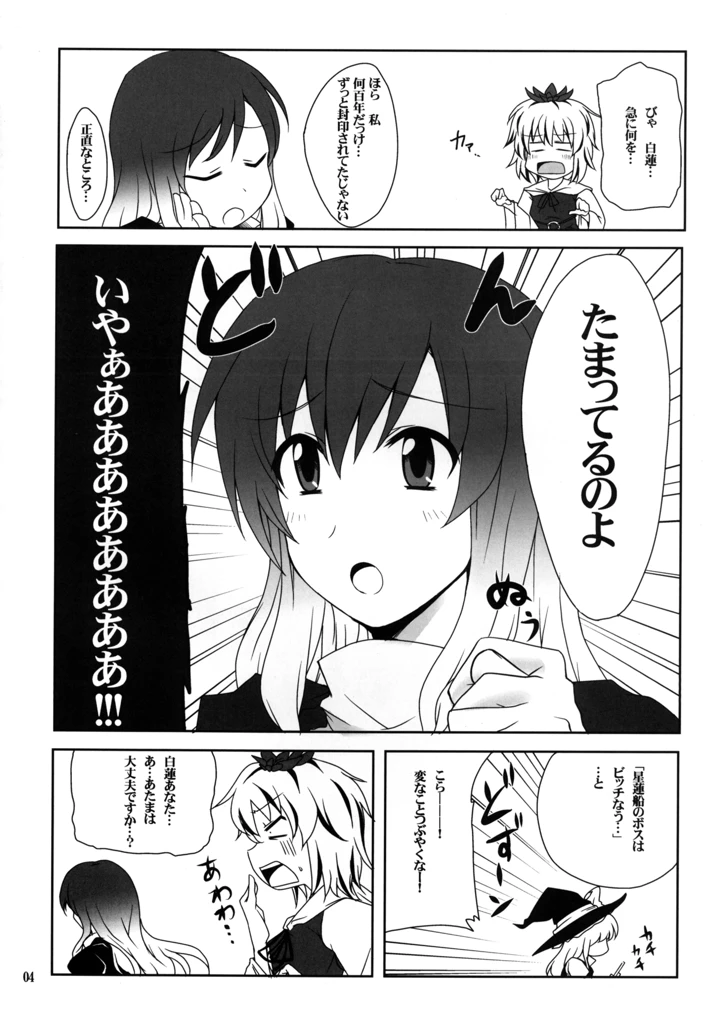 （同人誌）　［True　RIDE　（真実）］　ひじりんとセックスしましょ　（東方Project）　［DL版］ 4ページ