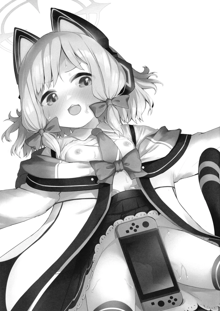 （同人誌）　［らーめんらいす　（らじー）］　モモイモモイロインプット？　（ブルーアーカイブ）　［DL版］ 3ページ