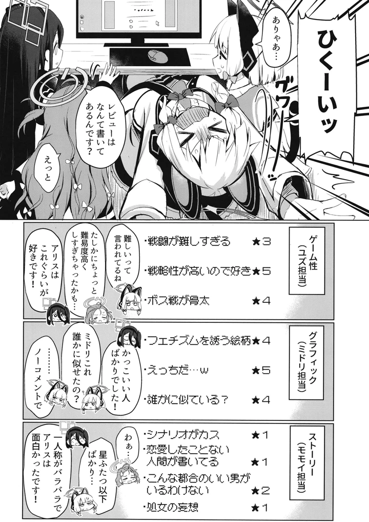 （同人誌）　［らーめんらいす　（らじー）］　モモイモモイロインプット？　（ブルーアーカイブ）　［DL版］ 6ページ