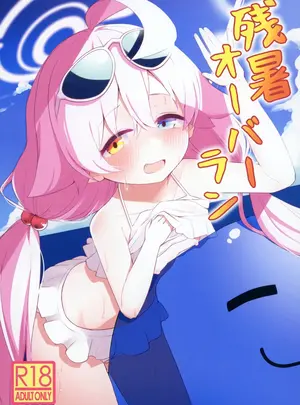 サムネイル画像（同人誌）　［らーめんらいす　（らじー）］　残暑オーバーラン　（ブルーアーカイブ）　［DL版］