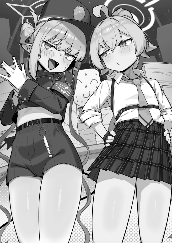 （C108）　［レオナト工房　（Leonat）］　夜勤先生は世話が焼ける　（ブルーアーカイブ）　［DL版］ 2ページ