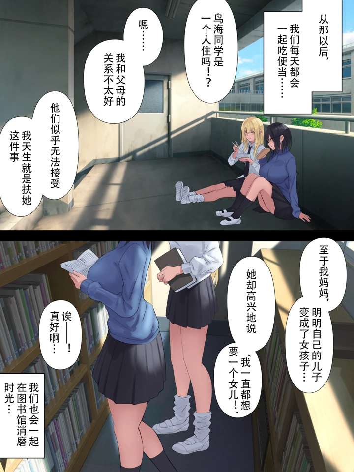 （同人誌）　［inTheWorks　（葵ねぎ）］　ふたなりギャルはTSオタクっ娘で抜いてる　（オリジナル） 20ページ