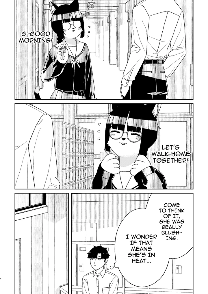 ［Osanpo　Milk　（Mutsuna　Yajiro）］　Neko　no　Te　o　Karitai　［English］　［QuickAndDirty］ 4ページ