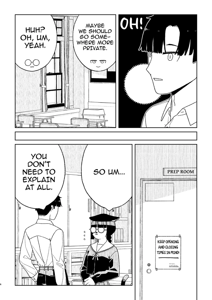 ［Osanpo　Milk　（Mutsuna　Yajiro）］　Neko　no　Te　o　Karitai　［English］　［QuickAndDirty］ 6ページ
