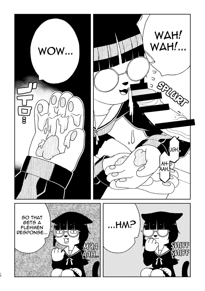 ［Osanpo　Milk　（Mutsuna　Yajiro）］　Neko　no　Te　o　Karitai　［English］　［QuickAndDirty］ 10ページ