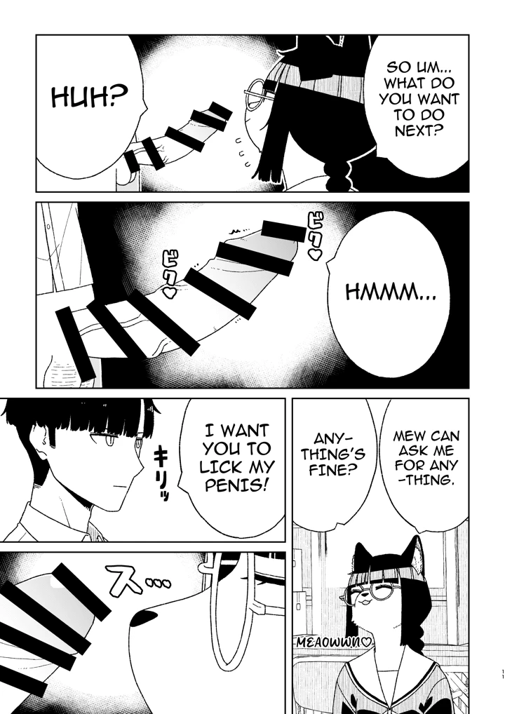 ［Osanpo　Milk　（Mutsuna　Yajiro）］　Neko　no　Te　o　Karitai　［English］　［QuickAndDirty］ 11ページ