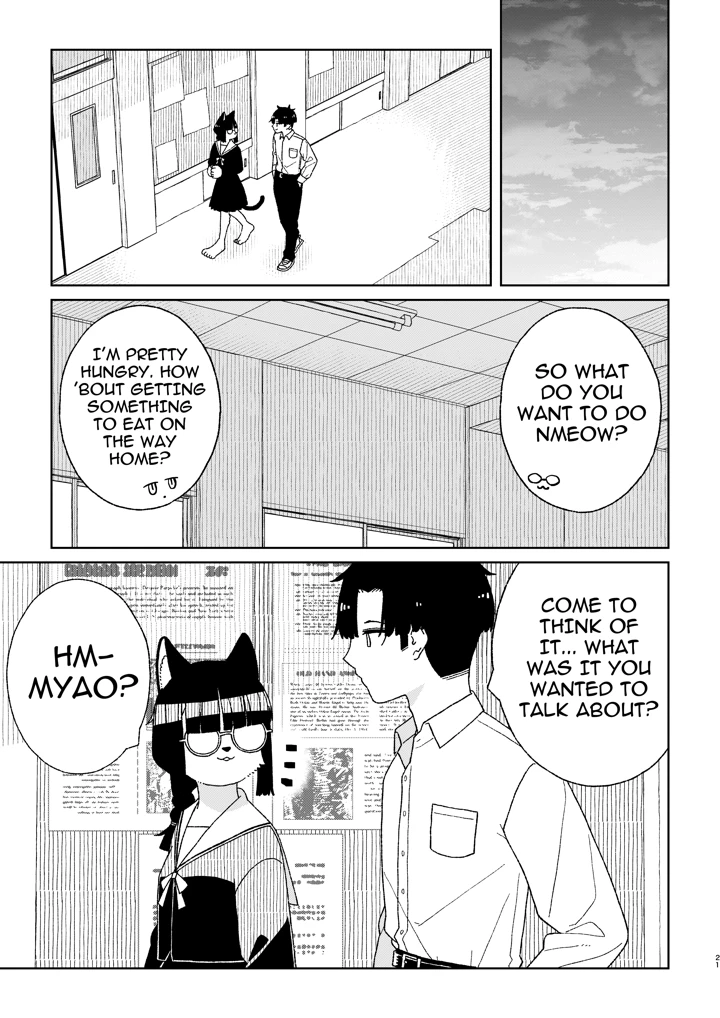 ［Osanpo　Milk　（Mutsuna　Yajiro）］　Neko　no　Te　o　Karitai　［English］　［QuickAndDirty］ 21ページ