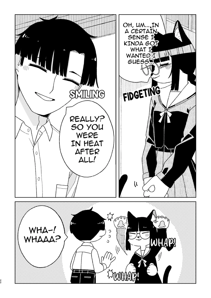 ［Osanpo　Milk　（Mutsuna　Yajiro）］　Neko　no　Te　o　Karitai　［English］　［QuickAndDirty］ 22ページ