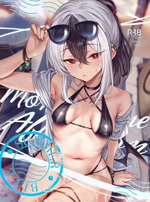 （C108）　［KS&rsquo;　Works　（KS）］　MONOCHROME　AFFECTION　-　SUMMER　BLUE　（ブルーアーカイブ）　［DL版］